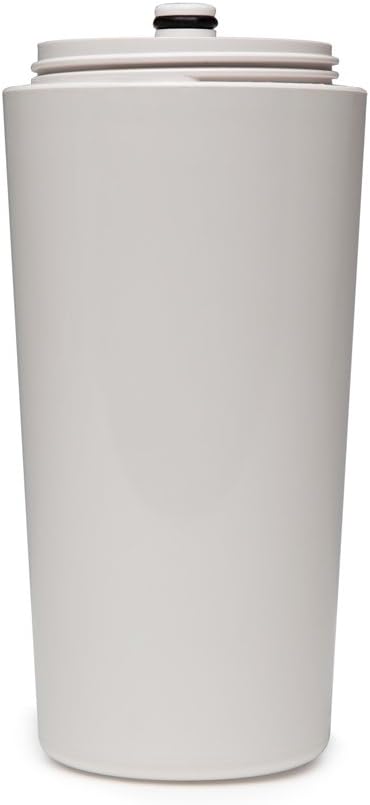 Aquasana Shower Water Filter System Replacement Cartridge - Filters Over 90% of Chlorine - Carbon & KDF Filtration Media - Soften Skin and Hair from Hard Water - AQ-4125