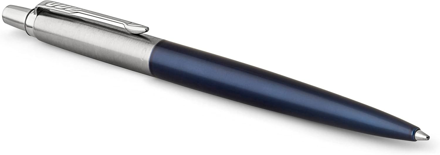 Parker Jotter Ballpoint Pen | Royal Blue | Medium Point Blue Ink | Gift Box
