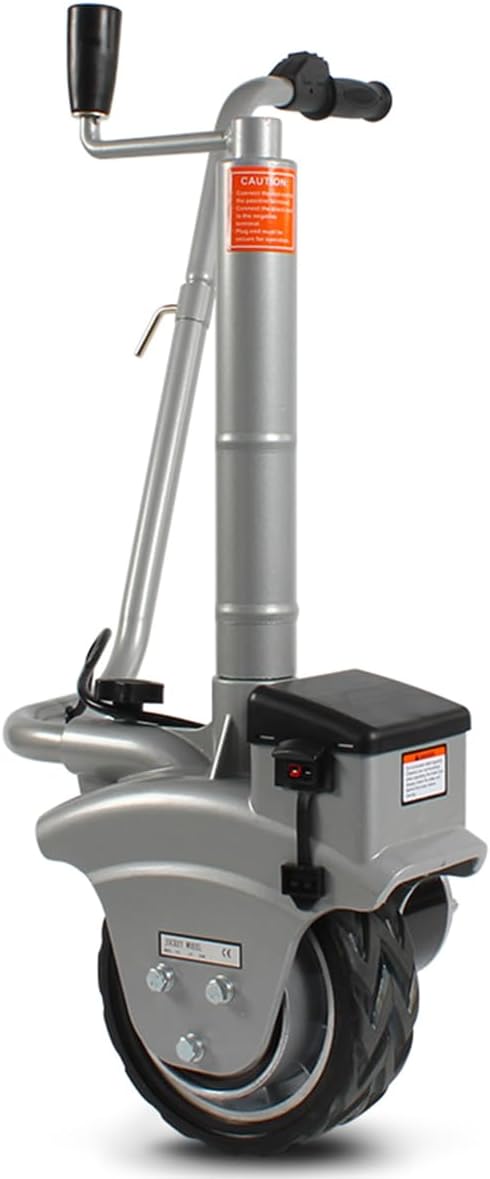 NILoykg& One-Wheel Lifters for Cars/Trailer Transporter,Electric Yacht Trailer,Trailer Jack with Wheel-12V/350W Moving Device Shifter