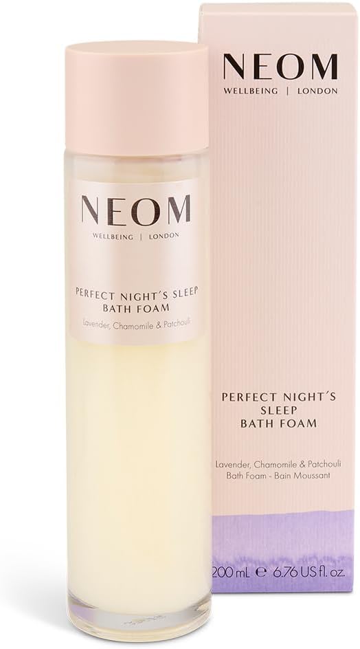 NEOM- Perfect Night's Sleep Bath Foam 200ml | Lavender, Chamomile& Patchouli