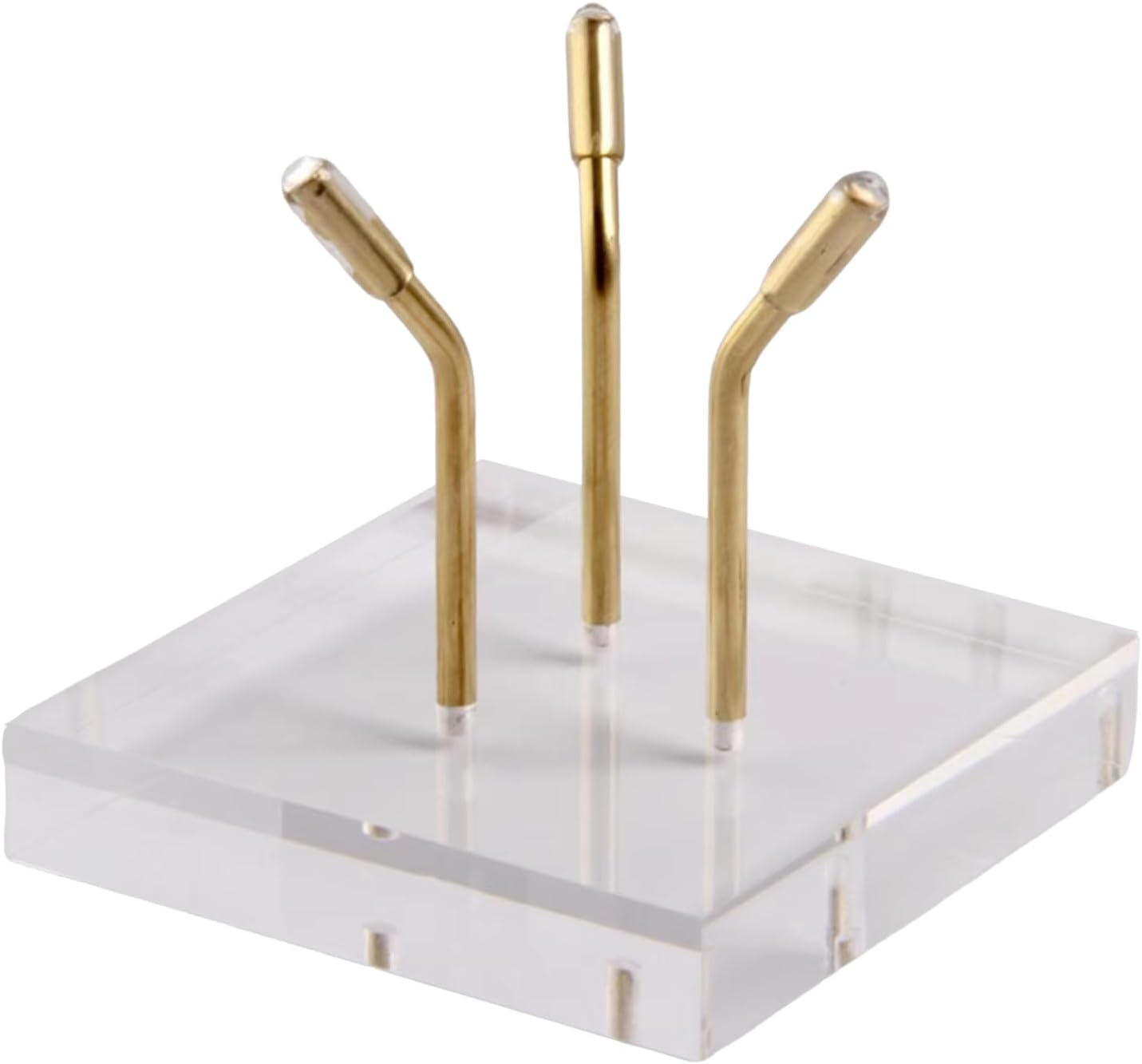 HNsdsvcd Fossils and Gemstones Holder Stylish Mineral Display Stand Wood Base for Showcasing Rock and Seashells