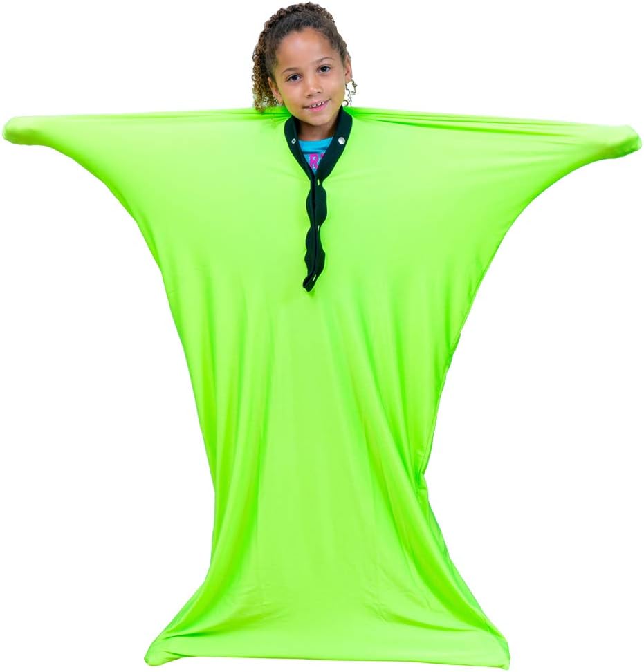 Sensory Sox Stretchy Body Socks Full-Body Wrap to Relieve Stress Great for Boys, Girls