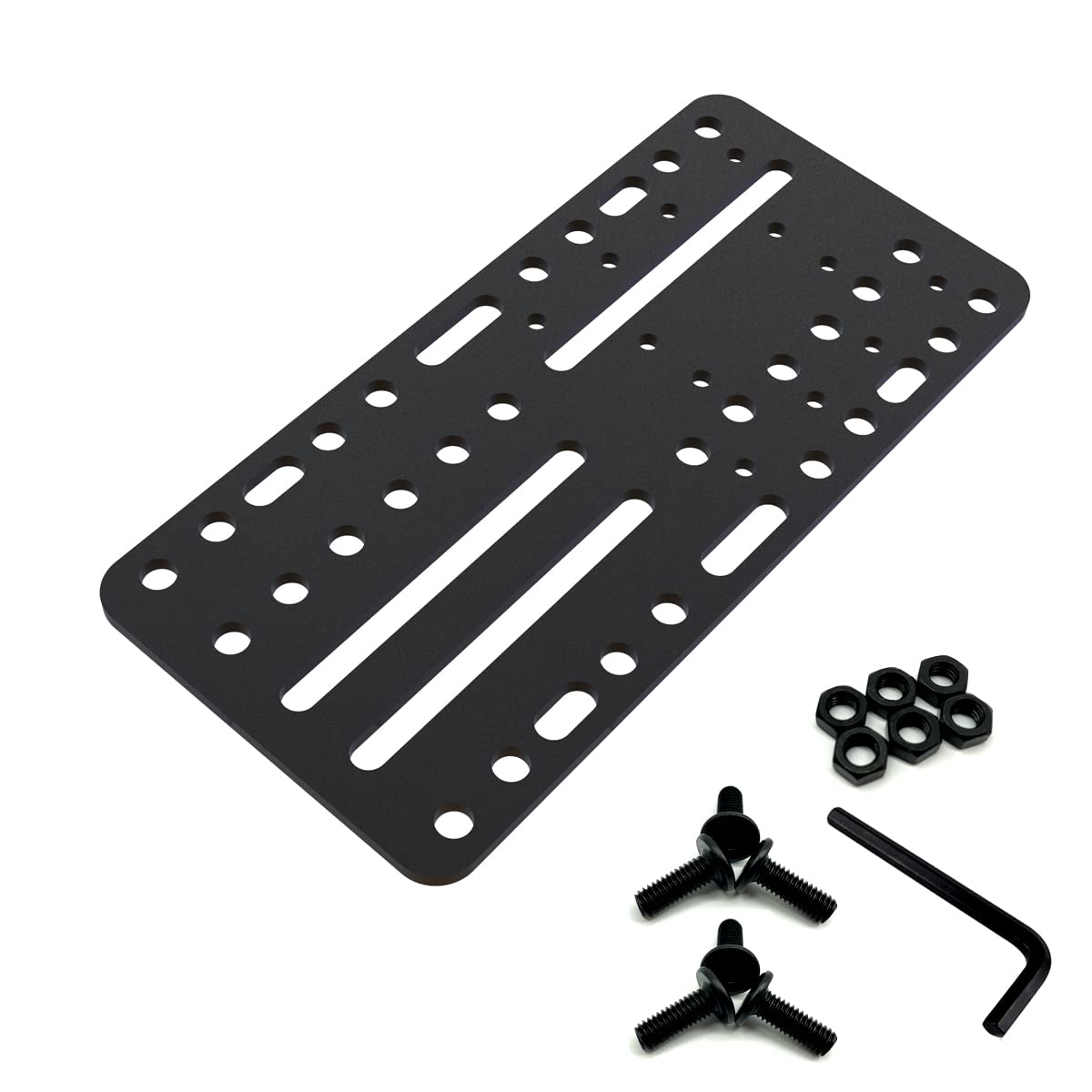 Neyyuse Universal Desk/Chair Mount Bracket Plate for USB Handbrake, SIM Racing Compatible with Logitech Driving Force Shifter, Thrustmaster TH8A Shifter & SIM Racing Games