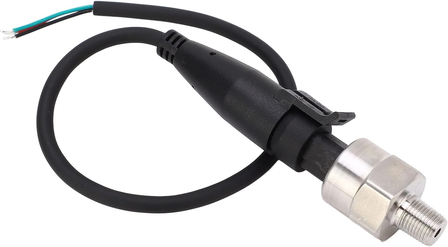 Pressure Transducer Stainless Steel 1/8in 27NPT Thread 100PSI Pressure Probe Sensor,for Replacement 0.5‑4.5V