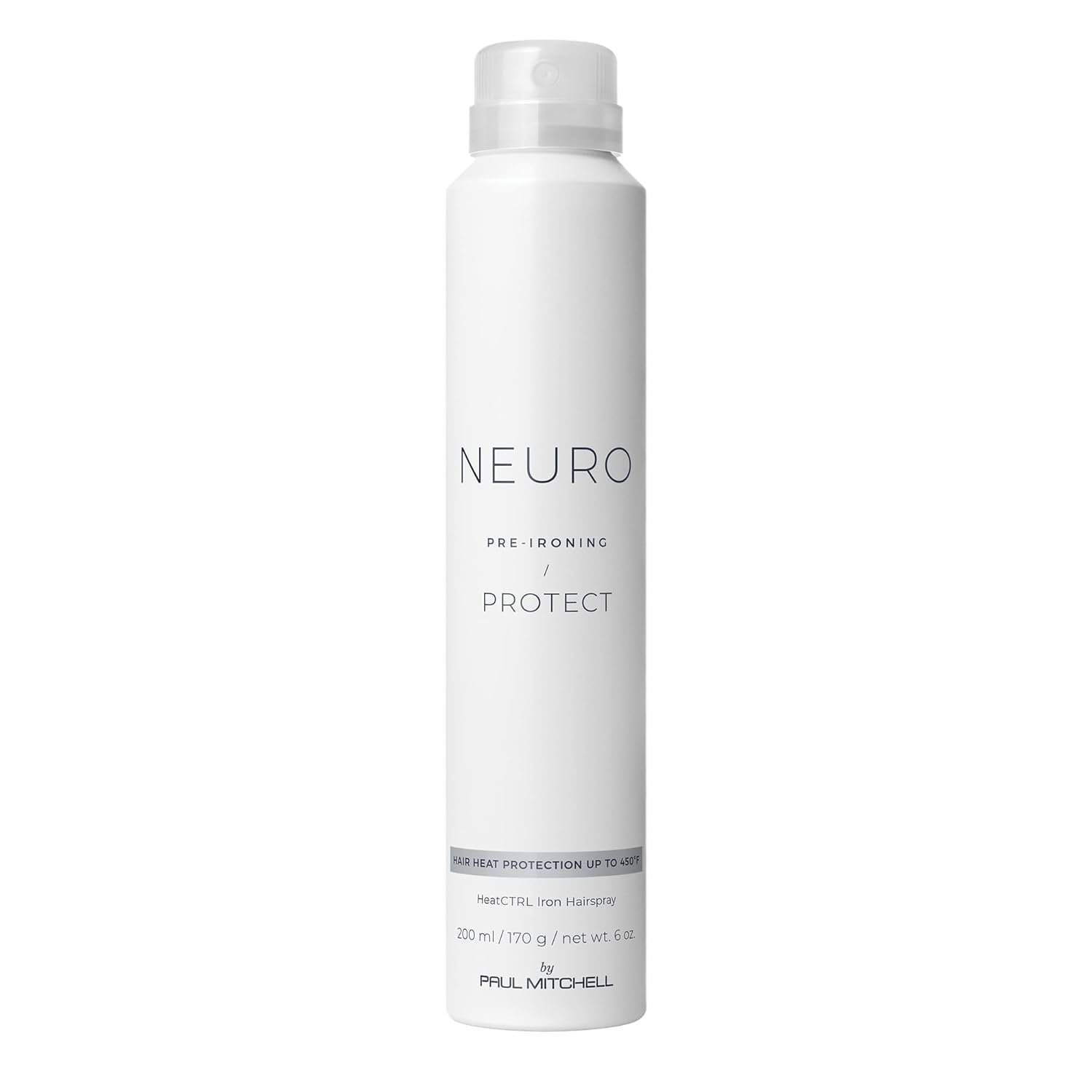 Neuro by Paul Mitchell Protect HeatCTRL Iron Hairspray, Perfect Prep + Finish For Heat Styling, For All Hair Types