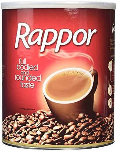 Rappor Instant Coffee Granules Medium Roast Taste Pack of 2 x 750 G