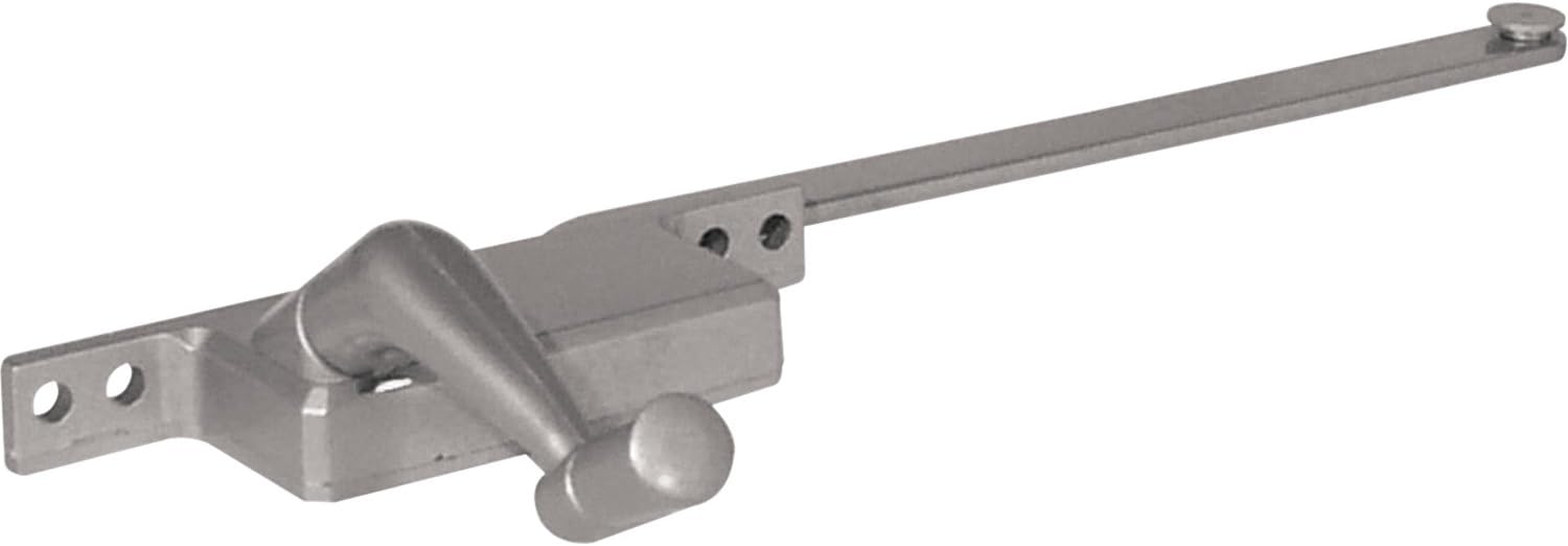 Prime-Line H 3514 9 In. Diecast Construction Aluminum Painted Finish Left Hand Casement Operator with Square Body (Single Pack)