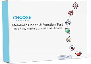 7-in-1 Metabolic Health Test | Cholesterol, Average Blood Sugars, Insulin Resistance And Many More | At-Home Test Kit | Not avail in NY, RI