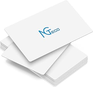 NGTeco 10 PCS RFID Cards for Time Clock TC1 MB2 MB1