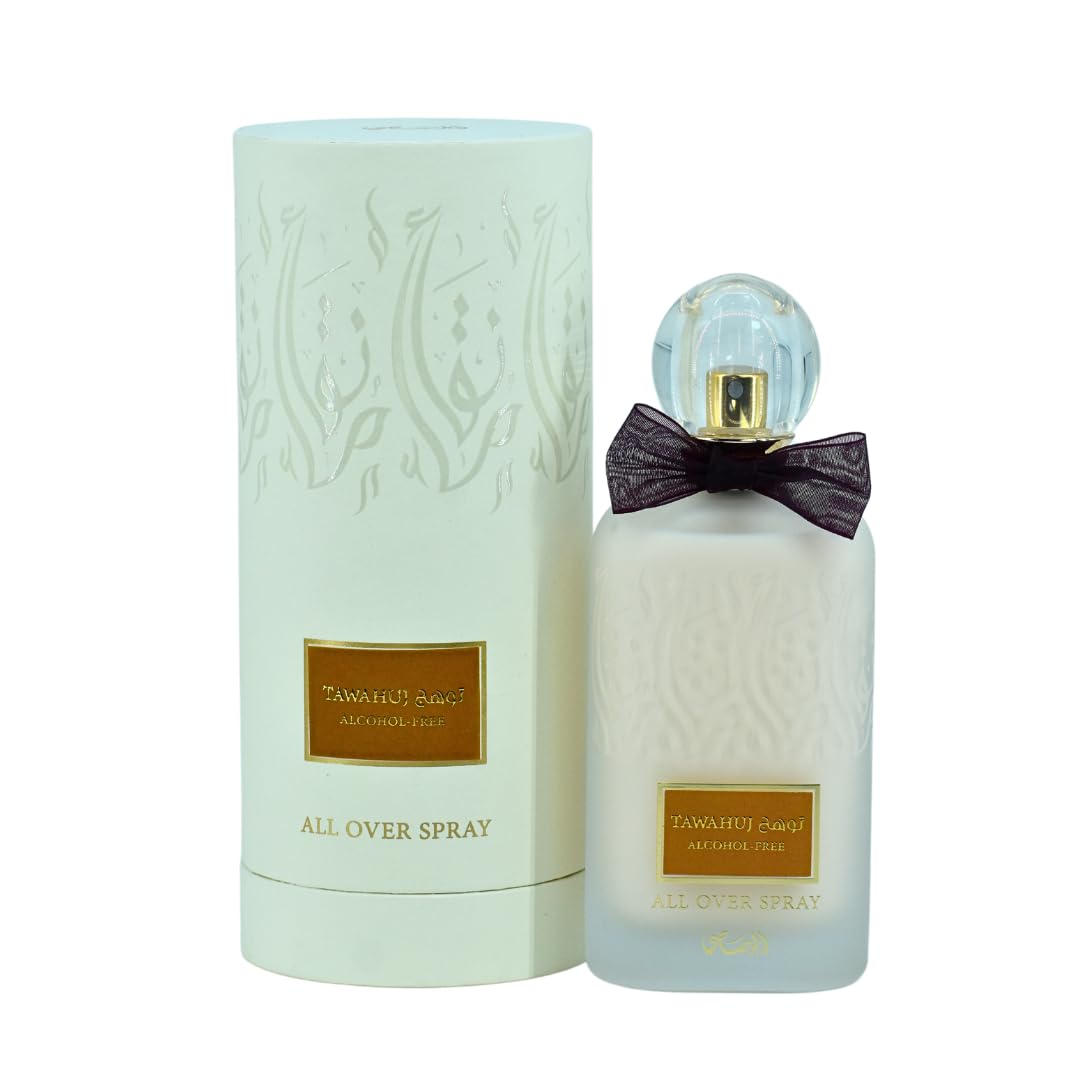 RASASI Tawahuj All Over Spray 100ML (3.4 oZ) Floral, Vanilla and Sensuous Amber.
