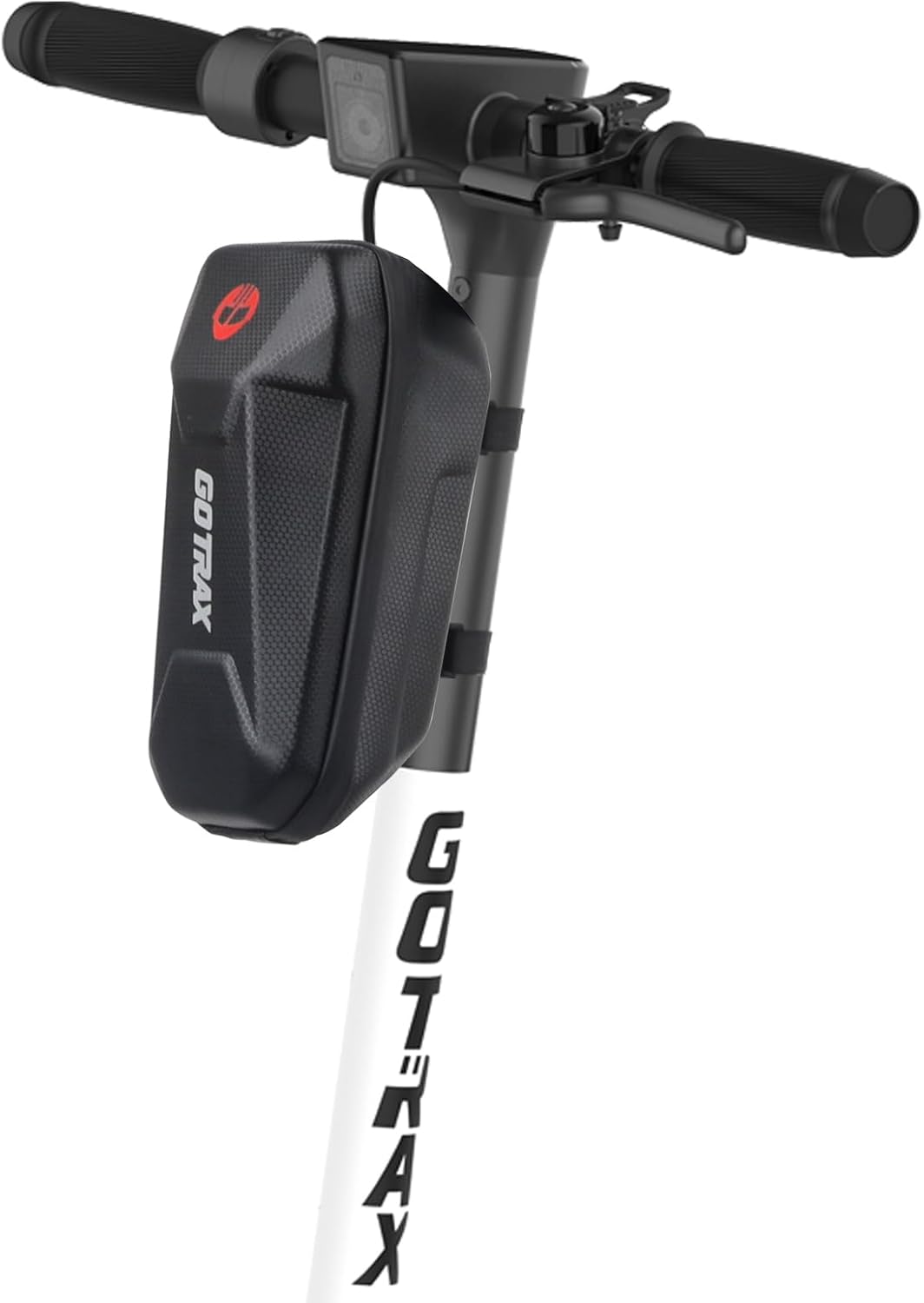 Gotrax Handlebar Bag for Electric Scooter and Bike, Universal Waterproof Scooter Tiller Bag for Carrying Charger Wallet Phone Keys, 3L Large Capacity