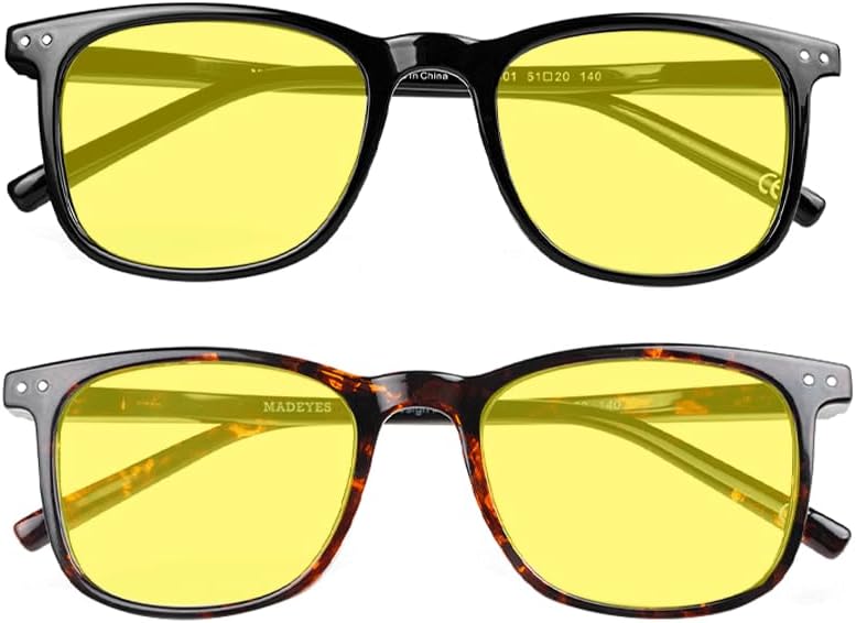 AOSM Blue Light Glasses for Men & Women,Gaming glasses Anti-Glare UV400 Protection,Blue Light Blocking to Relieve Eye Strain