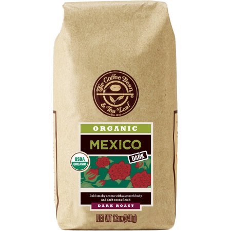The Coffee Bean & Tea Leaf Mexico Organic Ground Coffee, 12 Oz