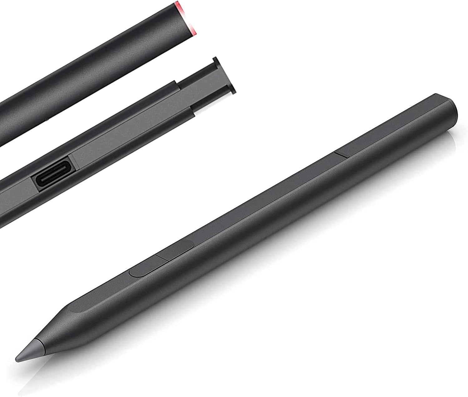 MPP 2.0 Tilt Pen Stylus for HP Active Rechargeable Tilt Pen MPP 2,Black