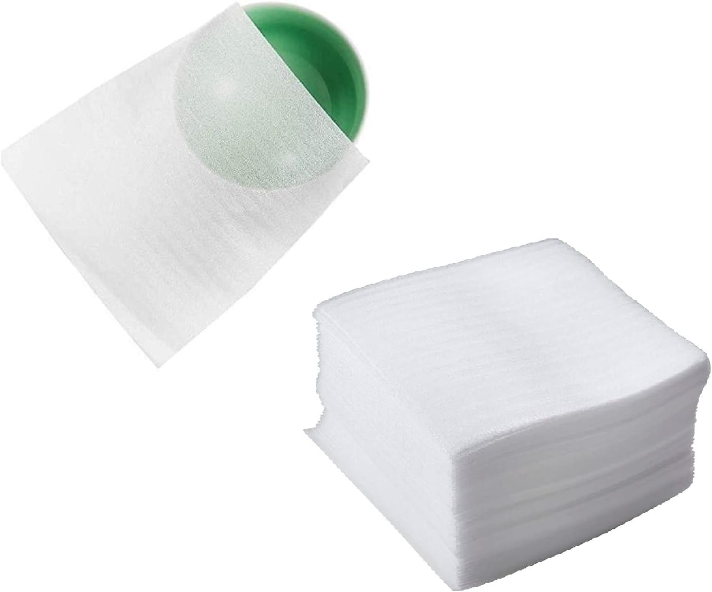 50 Cushion Foam Pouches 7-1/2" X 7-1/2", Protect Dishes, China, and Furniture, Packing Supplies, Packing Cushioning Supplies for Moving (50 Pack) (50 Count)
