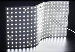 4 Pack Soft LED Backlight Sheet 28W 6000K White Color Backlit Flexible cuttable 19X9.5 inch for Translucent countertop Indoor