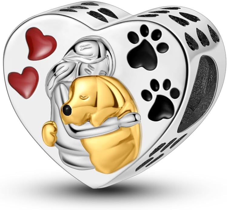 NARMO S925 Sterling Silver Charms Hamsa Charm for Pandora Bracelets Cross Charms for Bracelets Perfume High Heels Dangle Charms Silver Charms for Women