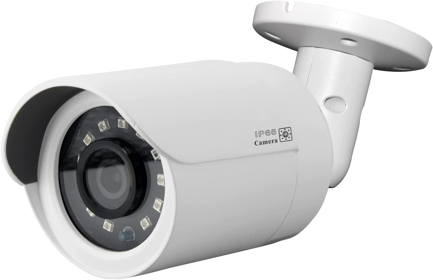 4MP PoE IP Bullet Outdoor Camera, 2.8mm Wide Angle, H.265, IP66 Weatherproof, ONLY Compatible with Hik Vision, Uniview NVR