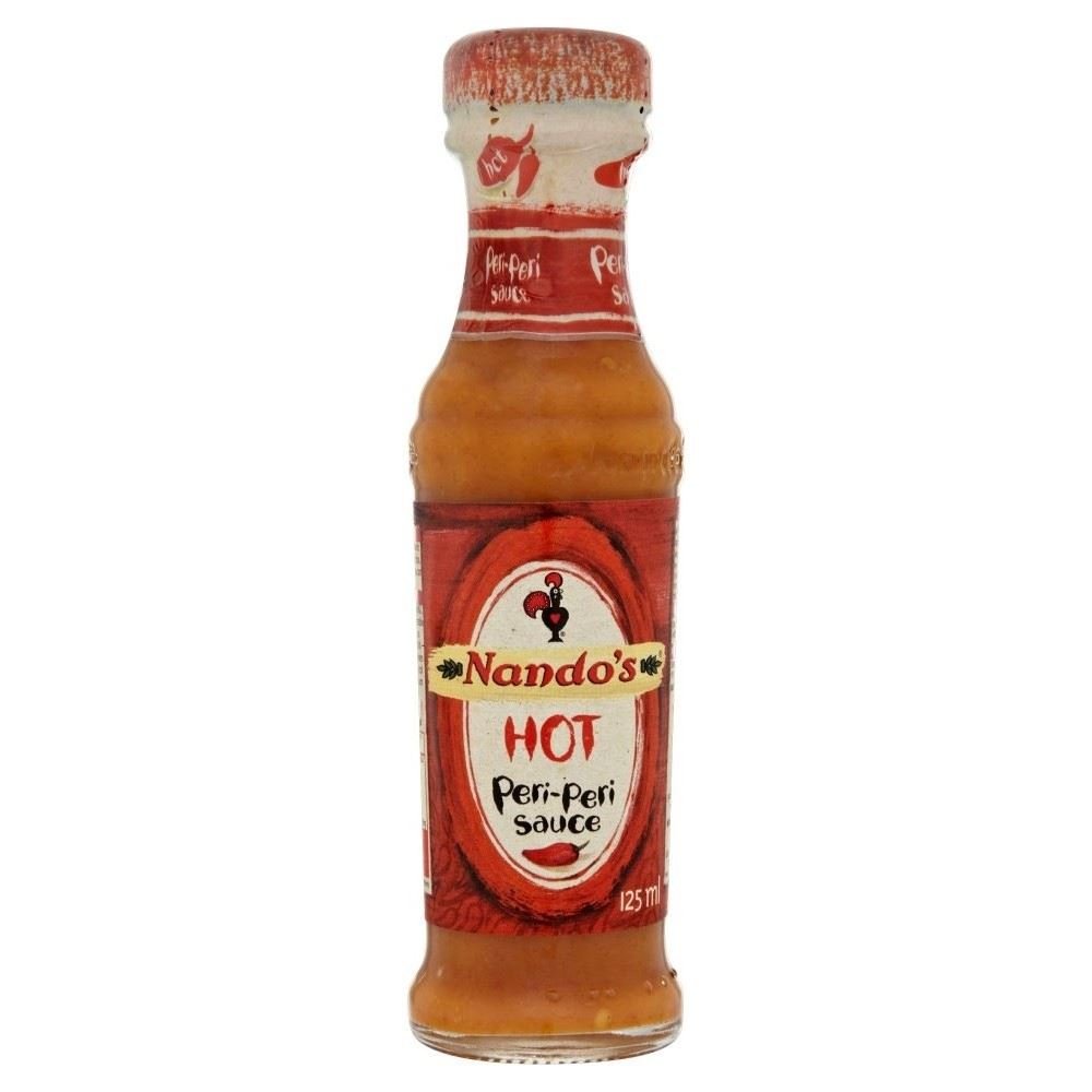 Nando's Hot Peri-Peri Sauce 125g - Pack of 2