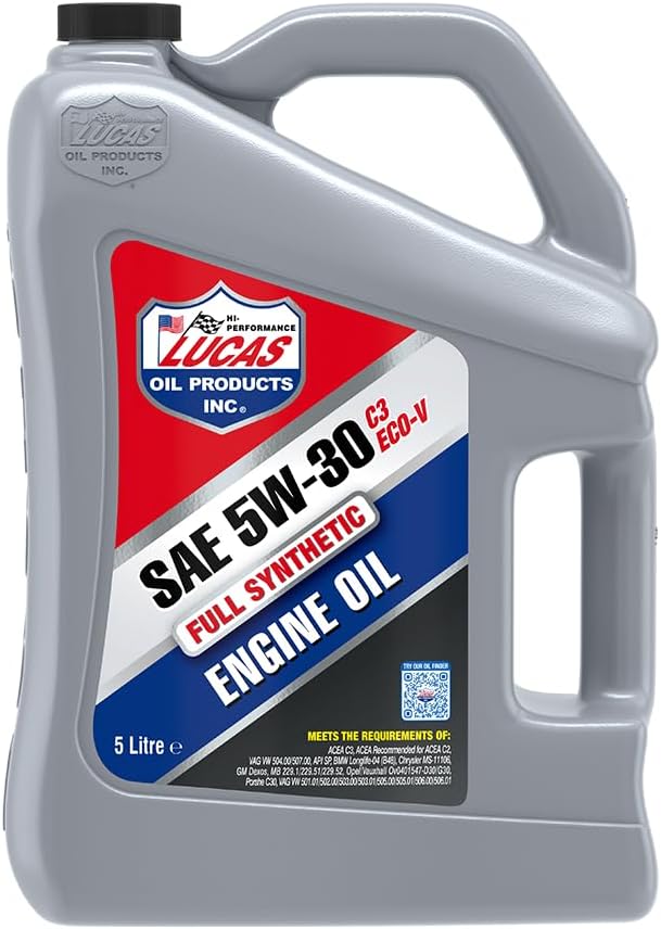 Lucas Oil Synthetic 5W-30 C3 ECO-V Engine Oil - 5 Litre
