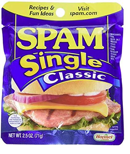 Spam Single Classic - 2.5 Ounce (4 Pack)