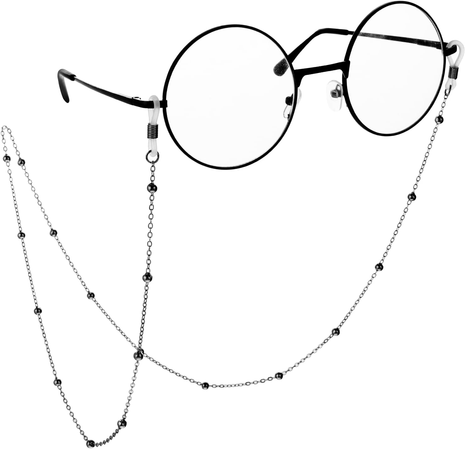 WLLHYF Glasses Chain for Women Strap Holder Around Neck, Women's Sun Reading Eyeglass Chain Hanger Face Mask Lanyard Necklace