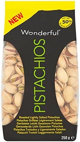 Wonderful Pistachios Light Salted Pistachios 250g