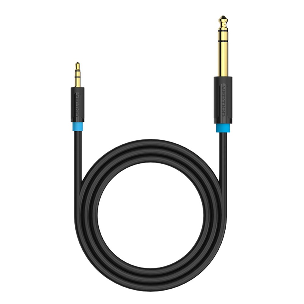 VENTION 6.35mm to 3.5mm Stereo Jack Cable, 6.35mm 1/4 inch to 3.5mm 1/8 inch TRS Stereo Audio Cable for iPod Laptop Home Theater Devices and Amplifiers (1.6ft/0.5m)