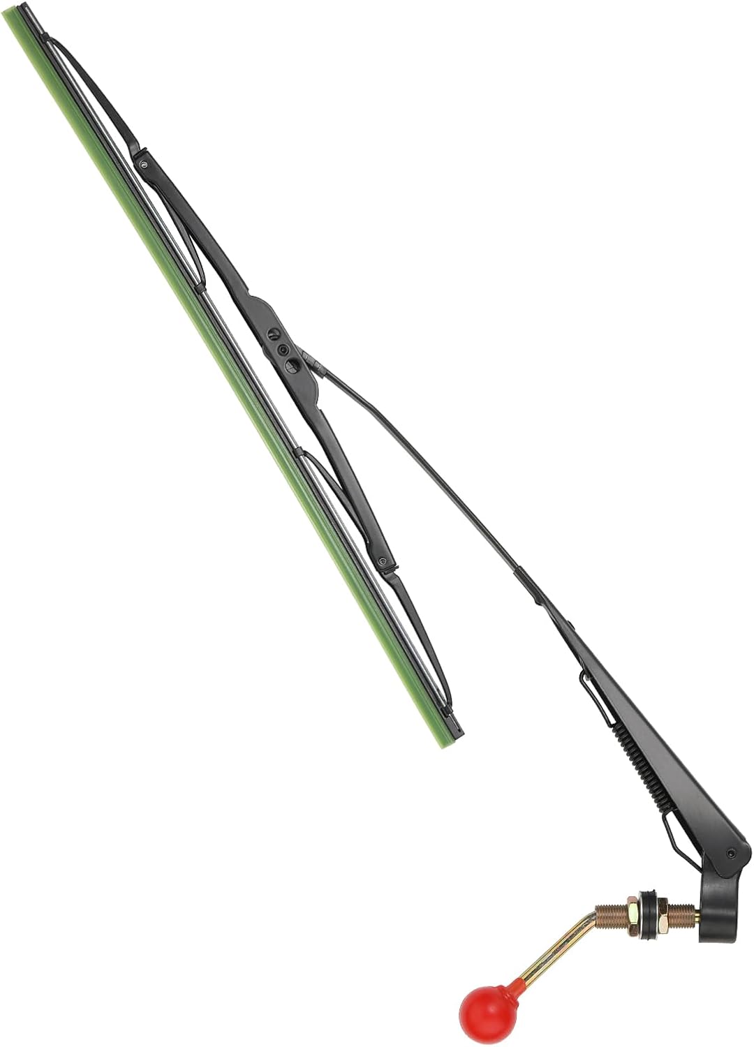 UTV Windshield Wiper Kit Hand Operated Manual Windshield Wiper Kit Compatible with Polaris Ranger RZR Can Am Maverick X3 Commander Defender Pioneer Golf Cart (1)