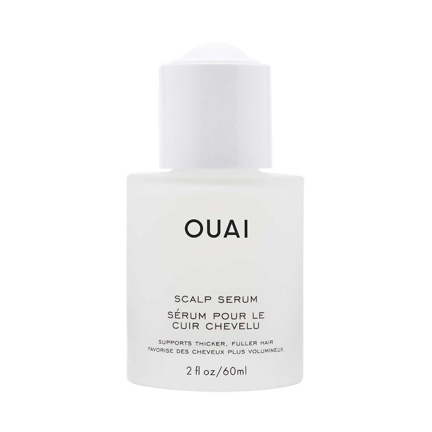 OUAI Scalp Serum - Balancing Hair Serum with Red Clover Extract, Siberian Ginseng and Peptides for Thicker and Fuller-Looking Hair - Paraben, Phthalate and Sulfate Free Scalp Care (2 Fl Oz)