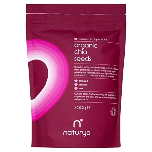 Naturya Organic Chia Seeds - 300g (0.66 lbs)