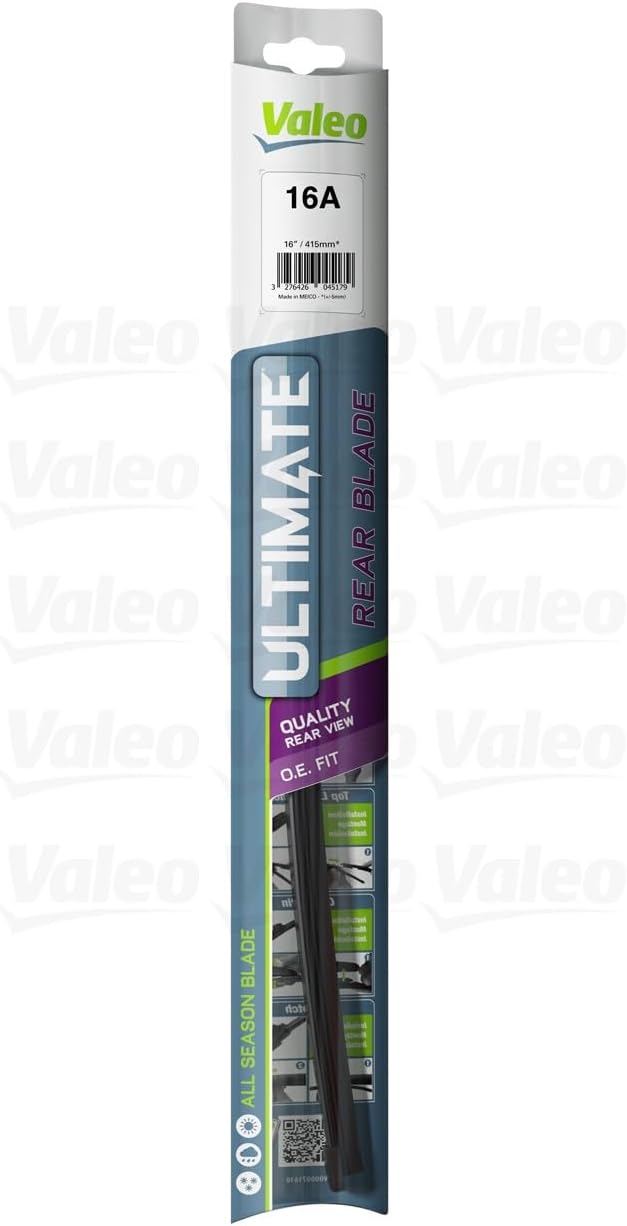 Valeo 16A 16" Ultimate Rear Composite Wiper Blade, 1 Pack