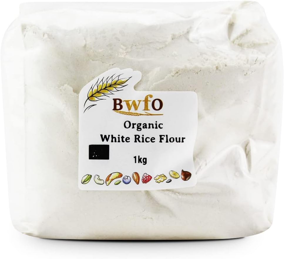 Organic White Rice Flour 1kg (BWFO)