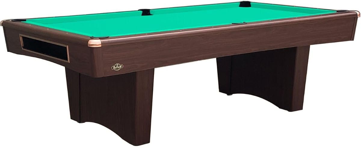 Pool Pool Table Eliminator 8 ft with Slate Plate Brown Includes Assembly