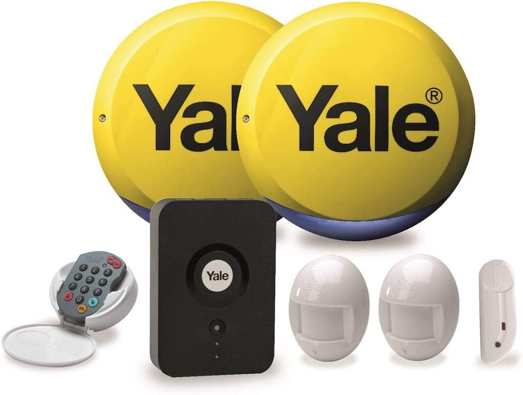 YALE HSA APP ENABLED ALARM KIT (ROUND SIREN)
