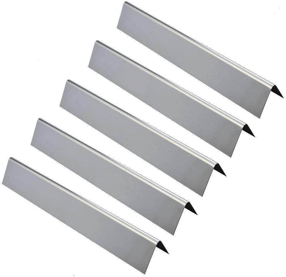 GasSaf 17.5" Set of 5 Stainless Steel Flavorizer Bars Replacement for Weber Genesis 300,E310,S310,E330,EP310,EP320,EP330,S310,S330 Series Grill(17.5" x 2.25" x 2.375")