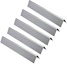 GasSaf 17.5" Set of 5 Stainless Steel Flavorizer Bars Replacement for Weber Genesis 300,E310,S310,E330,EP310,EP320,EP330,S310,S330 Series Grill(17.5" x 2.25" x 2.375")