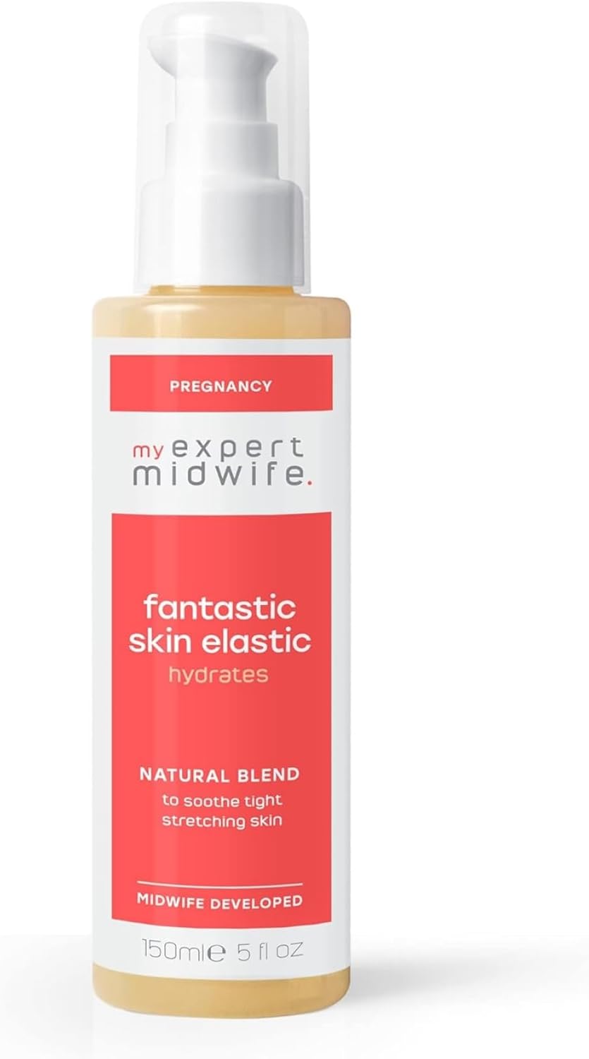 My Expert Midwife Fantastic Skin Elastic, Stretch Mark & Scar Cream, Pregnancy & Post-Natal Elasticising Serum/Massage Lotion (Pack of 1)