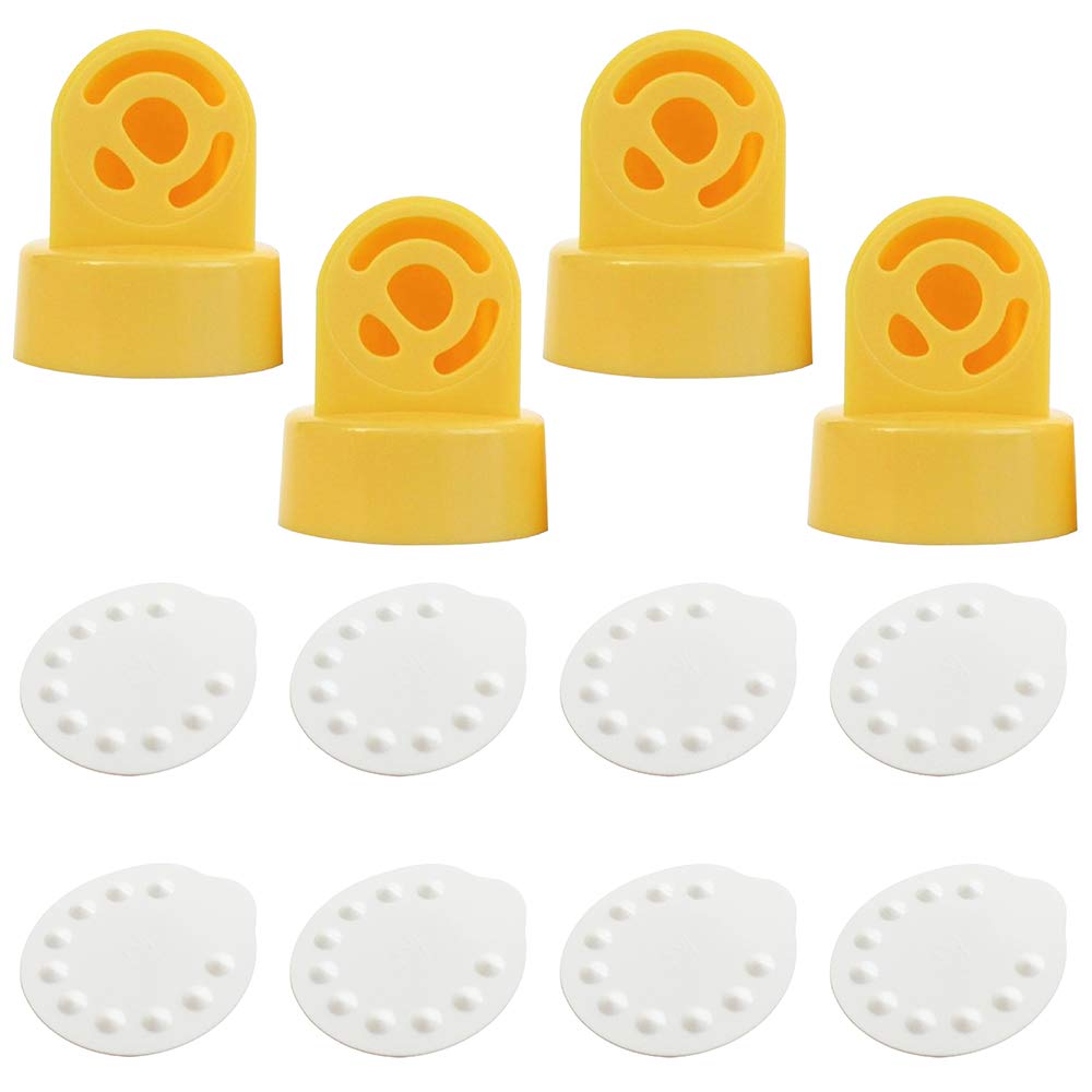 Nenesupply Membranes Valves Compatible with Medela Breast Pump Parts Not Original Medela Membrane Replacement Parts Accessories Compatible with Pump in Style Parts Symphony Harmony Hand Pump