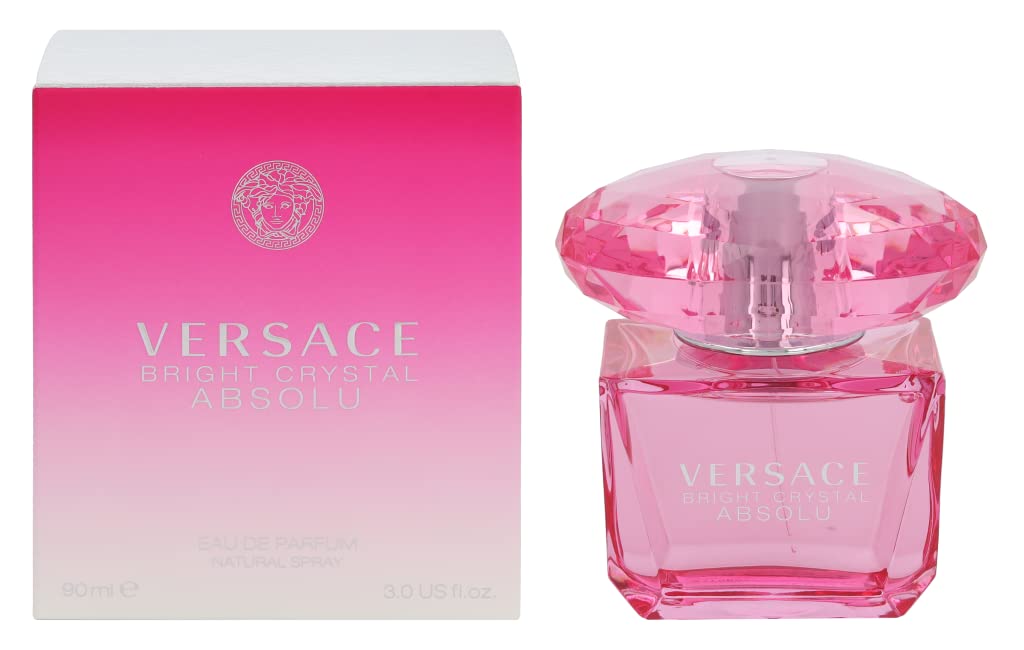 Versace Bright Crystal Absolu Eau de Parfum Spray for Women, 3 Ounce