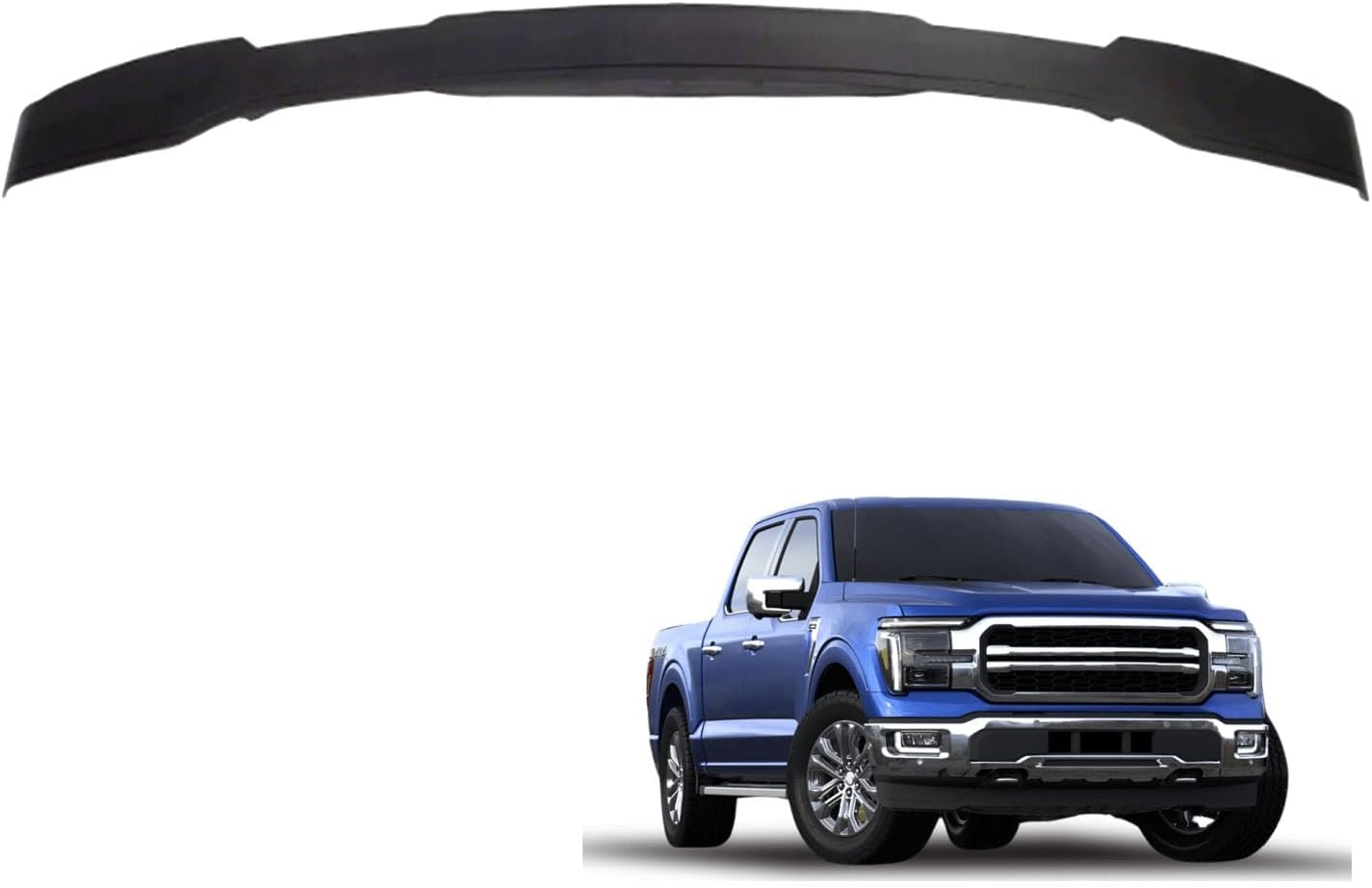 F-150 Bumper Shutter Active Air Dam without Actuators Compatible with 2021 2022 2023 2024 F-150 2WD Bumper Air Dam ML3Z17626Q