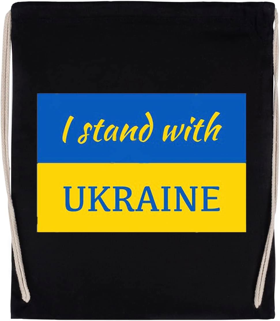 Luxogo Aussie Cacatua Gym Bag Black with Drawstring Unisex Drawstring Bag Gym