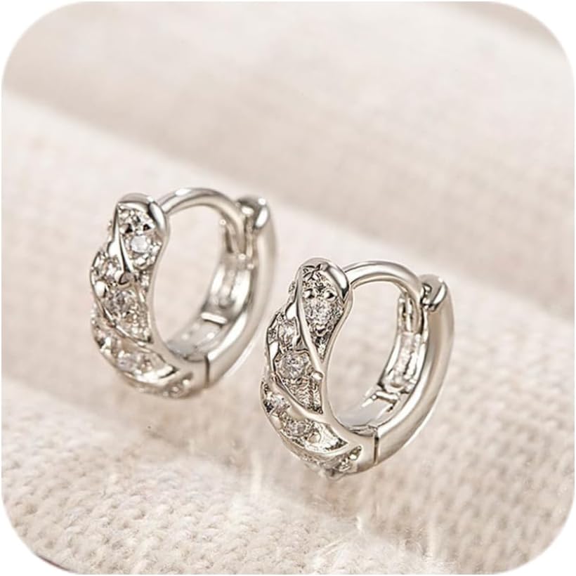 925 Sterling Silver Earrings for Women 2025 Sparkling Pearl Heart Diamond Jewelry Trendy Wedding valentines day Gifts for Her