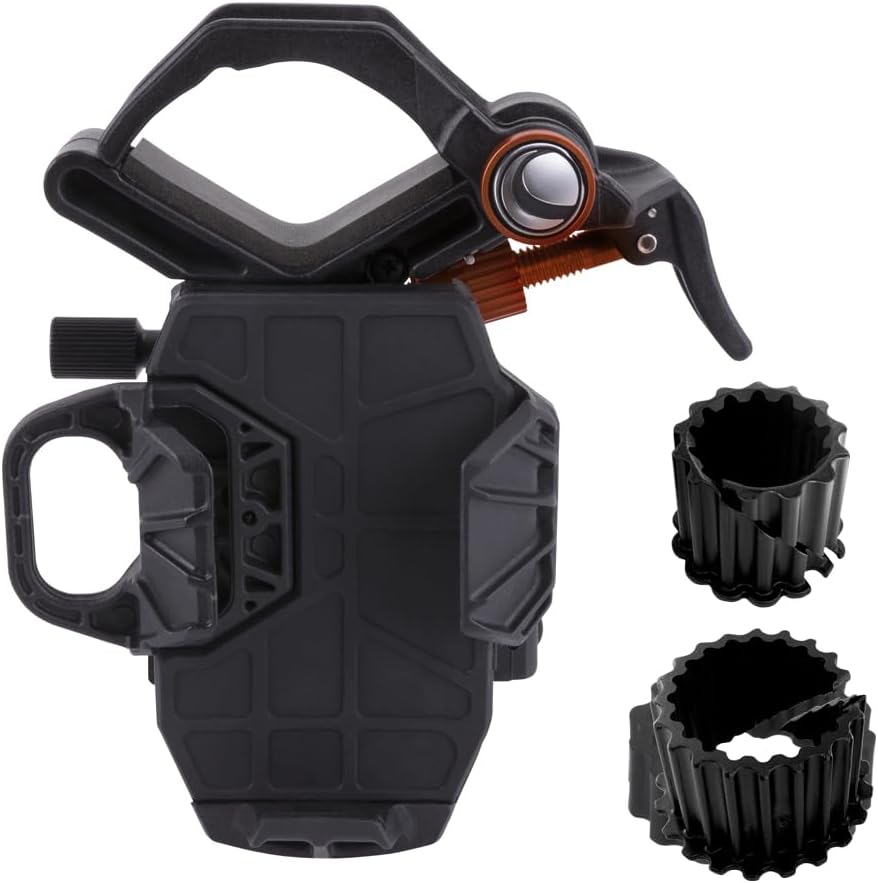 Celestron 81055 NexYZ 3-Axis Universal Smartphone Adapter, Patented Design - Works with Telescopes, Spotting Scopes, Binoculars, Monoculars and Microscopes, Black
