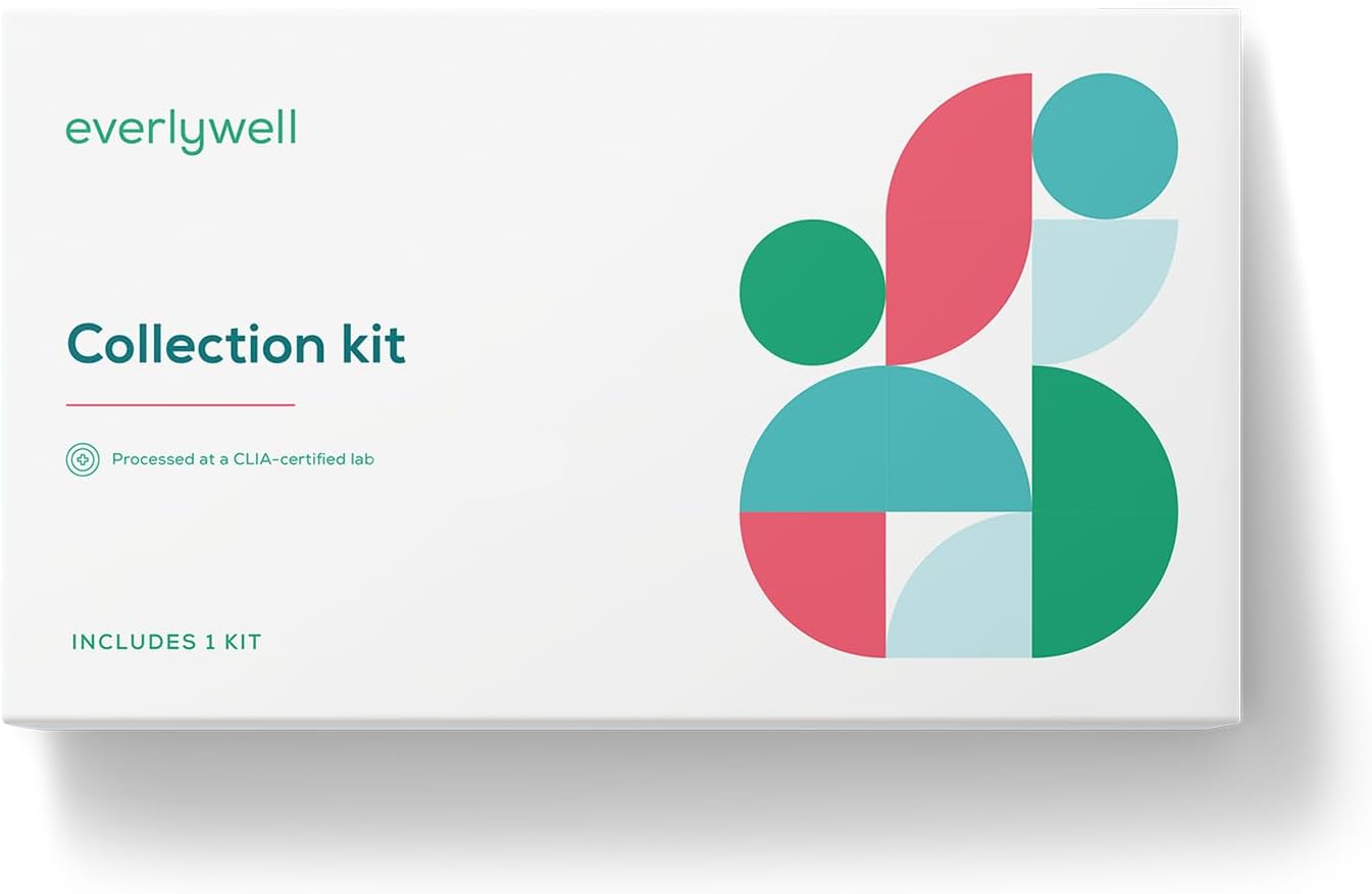 Everlywell Heart Health Test - at Home - CLIA-Certified Adult Test - Discreet Blood Analysis - Results Within Days - Measures Cholesterol, Triglyceride, and HbA1c Levels