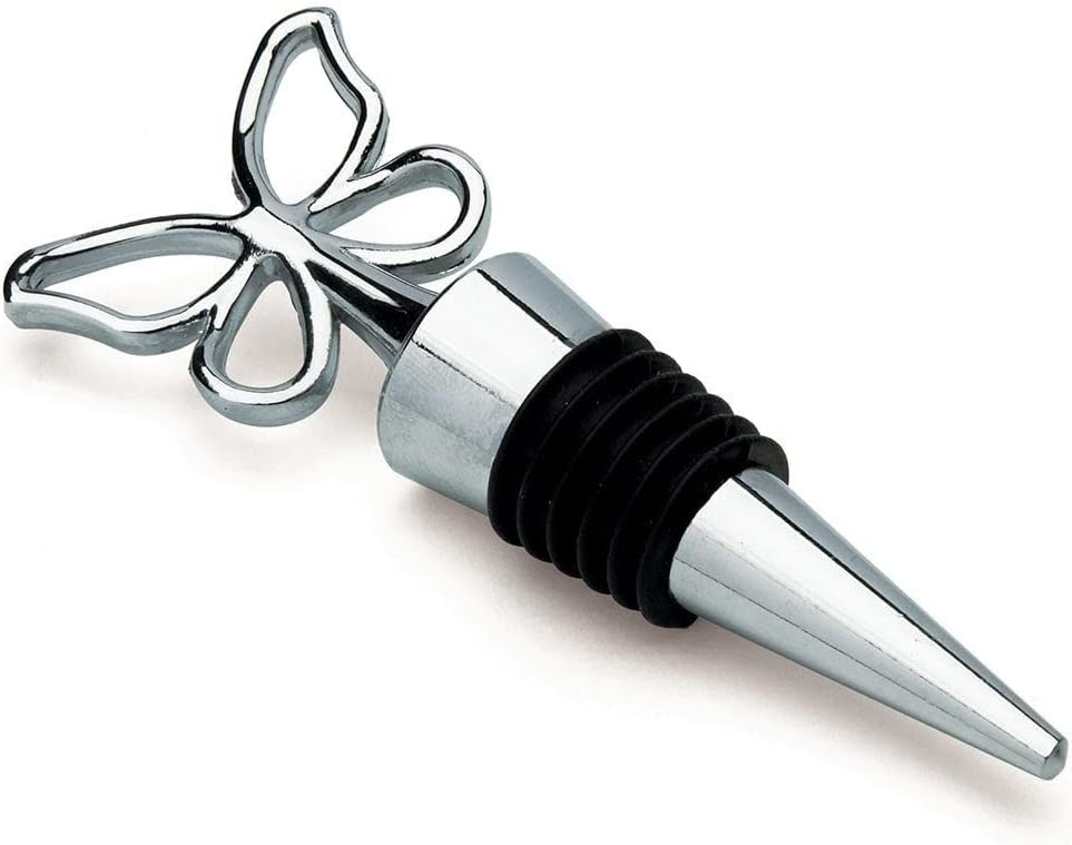 Weddingstar Butterfly Wine Stopper in Gift Packaging