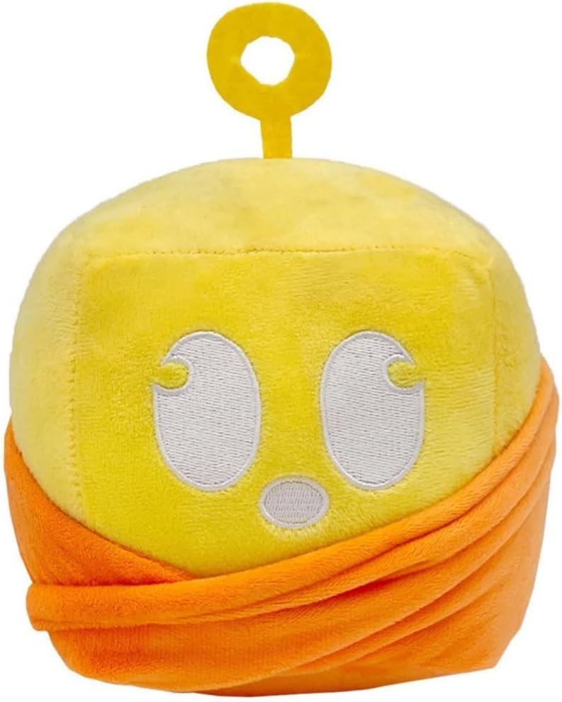 MerryToonLand Blox Fruits Plush Toy, 6 inch Hugging Fruit Plushies Squishy Pillow Soft Stuffed Animal Toy for Adults Kids Fans Gifts (green1)