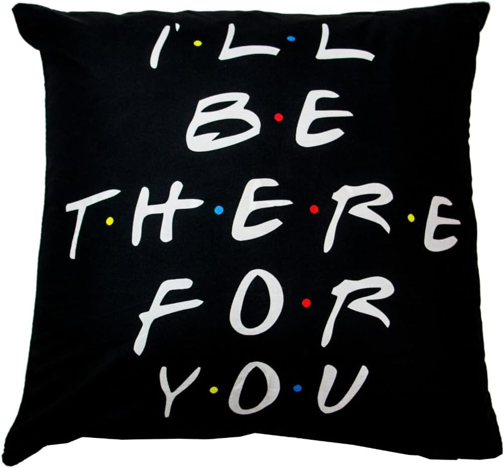 MZQSIY 18x18 inch Black Sofa Polyester Home Decor Friends TV Show Cushion Cover Pillow Covers Pillow Cases (14)