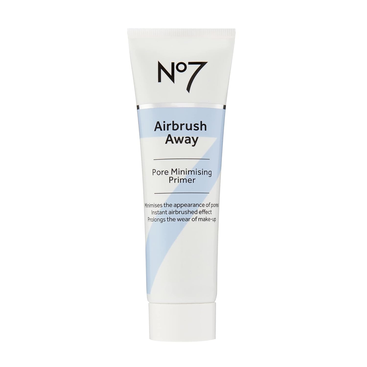 No7 Airbrush Away Pore Minimizing Facial Primer - Lightweight, Matte Primer & Pore Minimizer for Face - Makeup for Oily Skin (30ml)