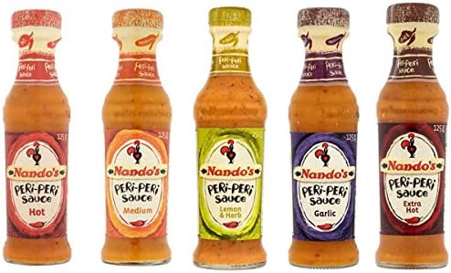 Nando's Peri Peri Sauce Set of 5